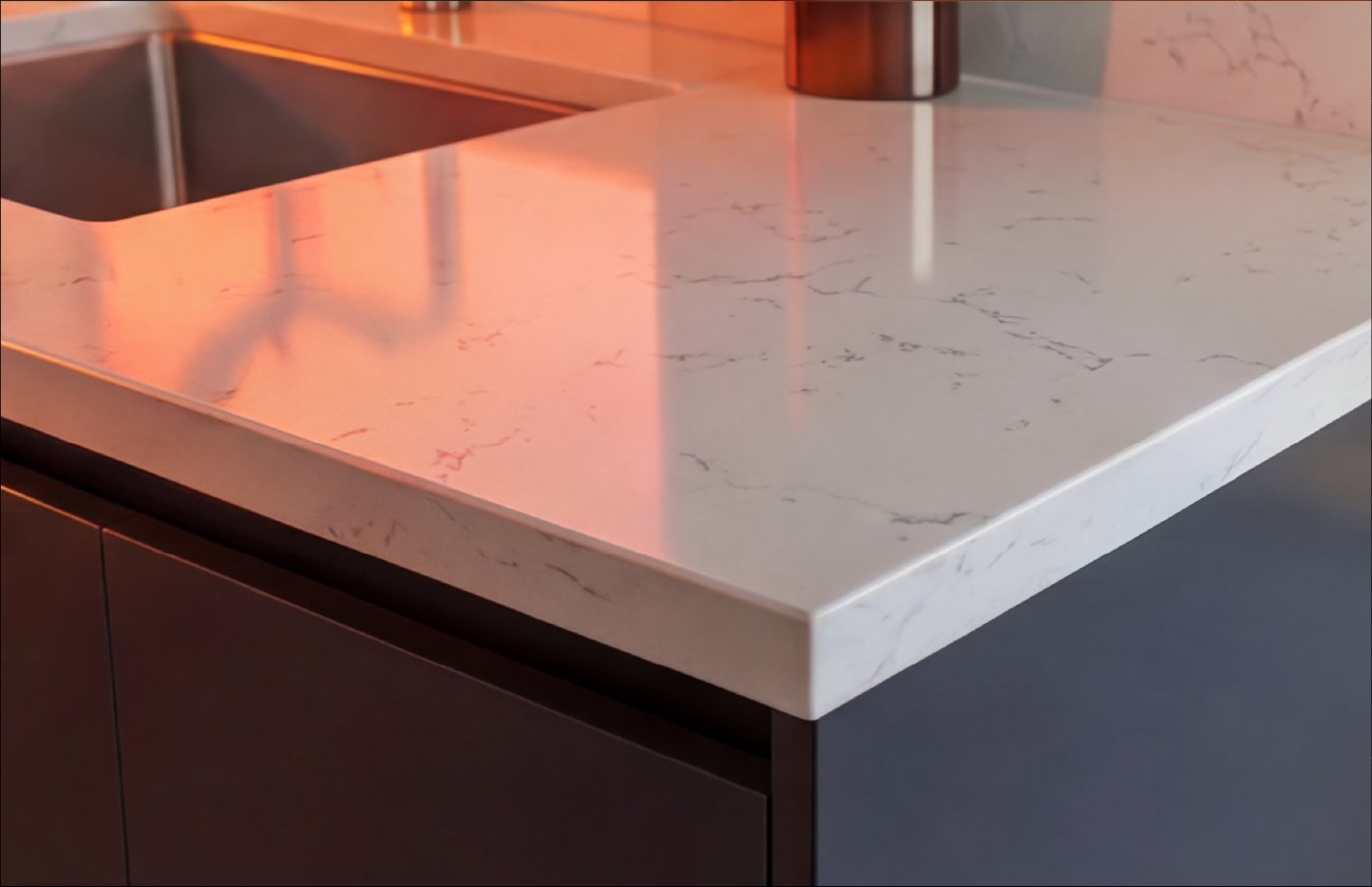 Marble countertop render